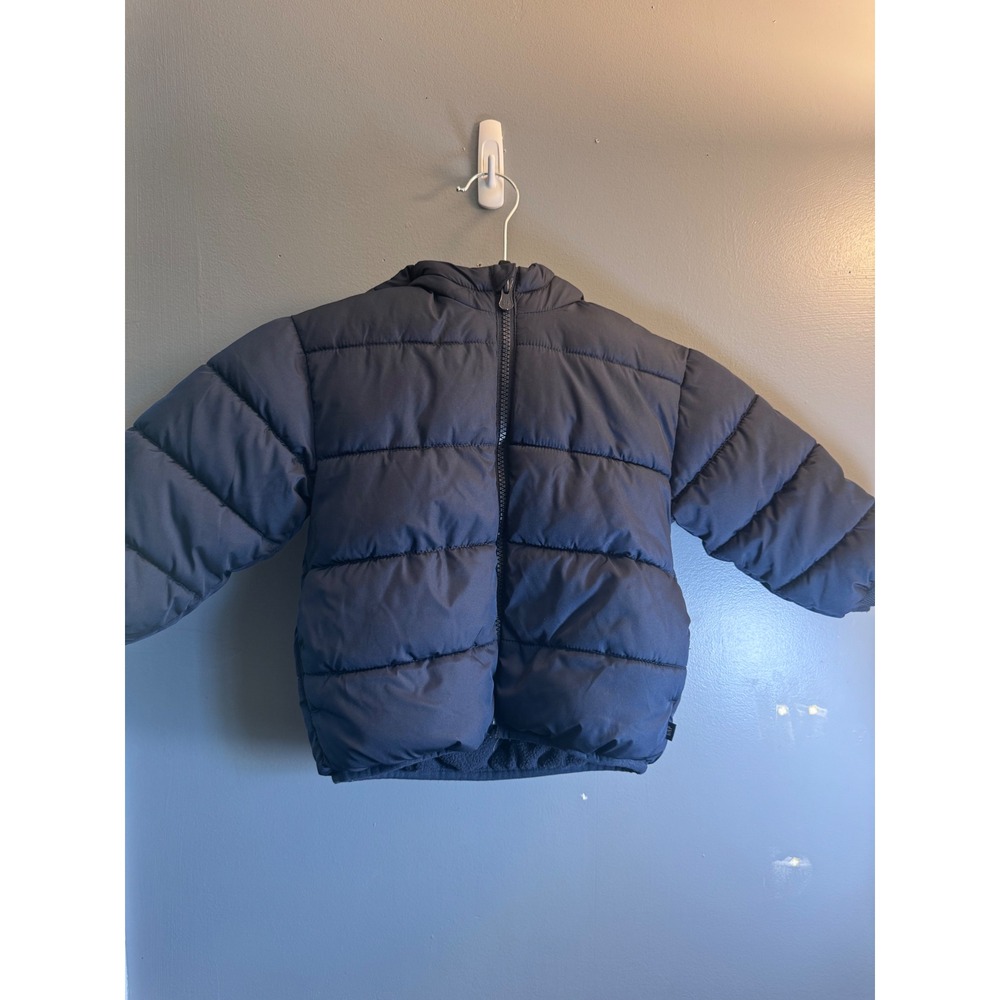 Baby Gap Kids ColdControl Navy Blue Puffer Jacket Water Resistant Hooded Coat 2T